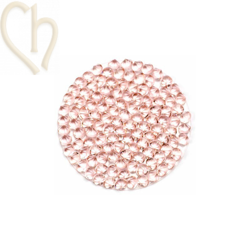 Crystal Rocks 30mm Vintage Rose