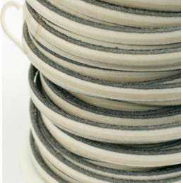 leder Lint 5mm Vintage Taupe