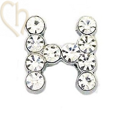 strass letter H