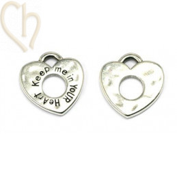 pendentif 23mm coeur