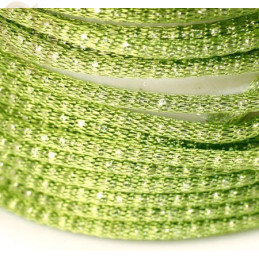chain "robinnet" 2mm with filligran Light green
