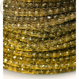chain "robinnet" 2mm with filligran khakigold