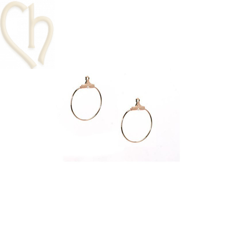 oorbellen "ronde" 22mm