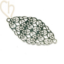filligree pendant oval 31mm