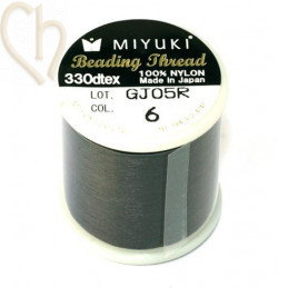 Miyuki Beading Thread Brun