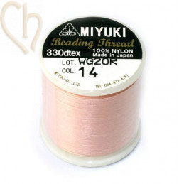 Miyuki Bead Thread Lichtrose