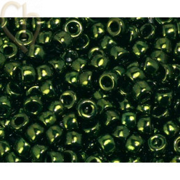 Matubo Rocaille 8/0 Metallic Green