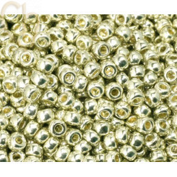 Rocaille 8/0 argent galvanisé