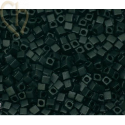 Miyuki Cube 1.8mm Noir mat