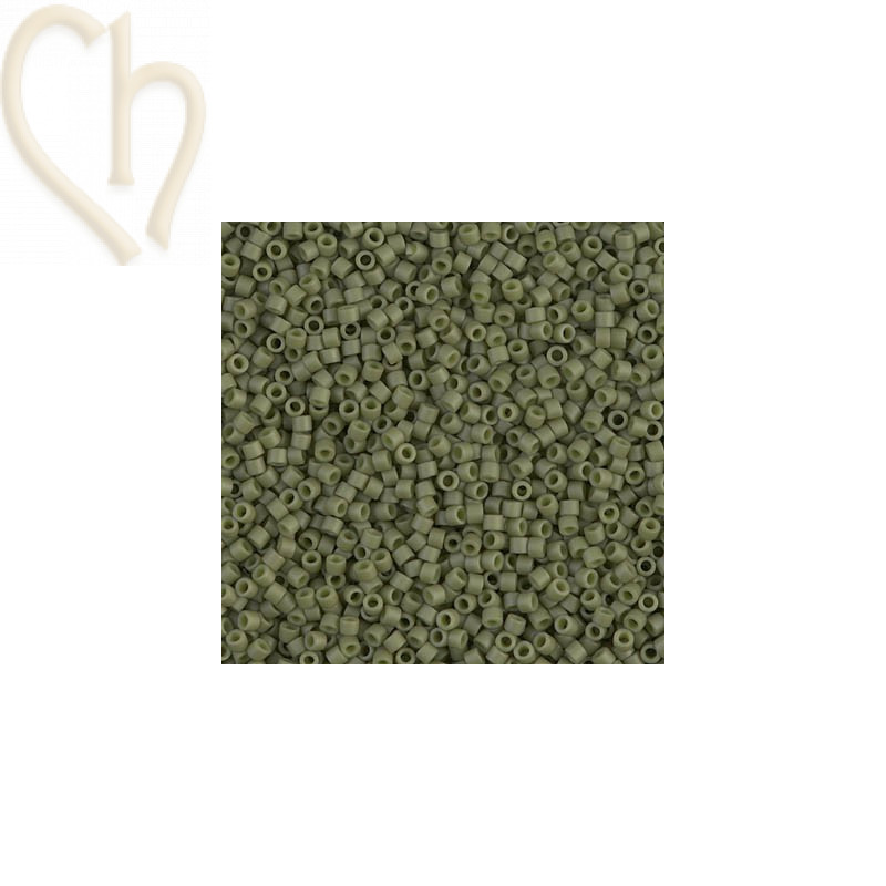 Delica 11/0 5gr. Mat Opaque Olive