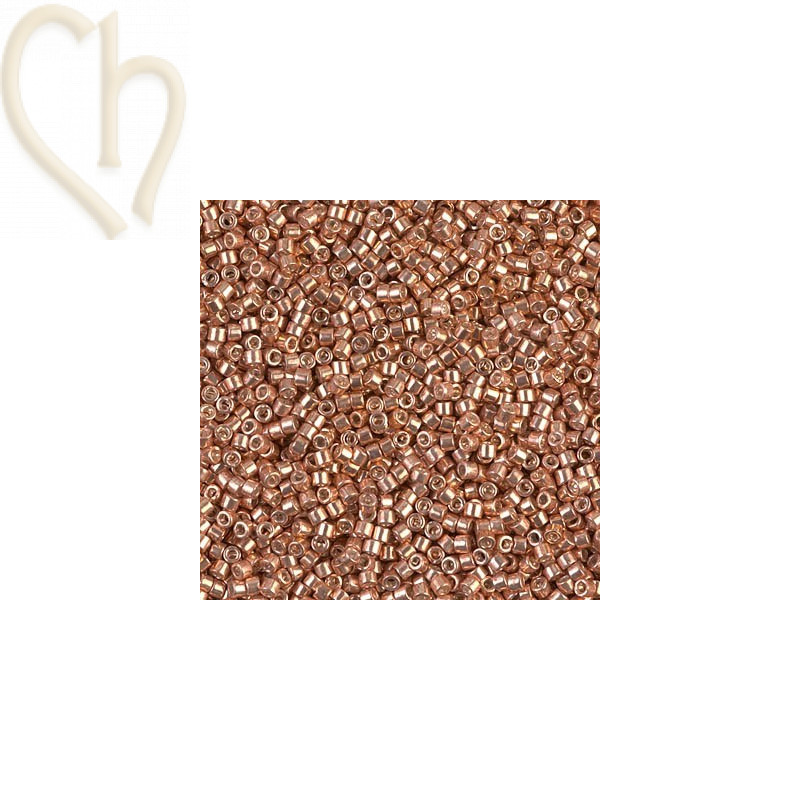 Delica 11/0 5gr. Rose Gold Galvanised