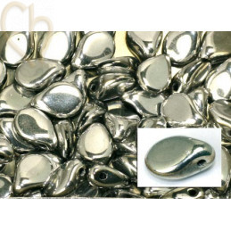 Pip beads 5*7mm Jet Full Labrador