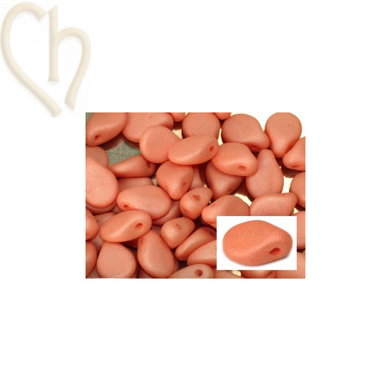 Pip beads 5*7mm Pastel Light Peach