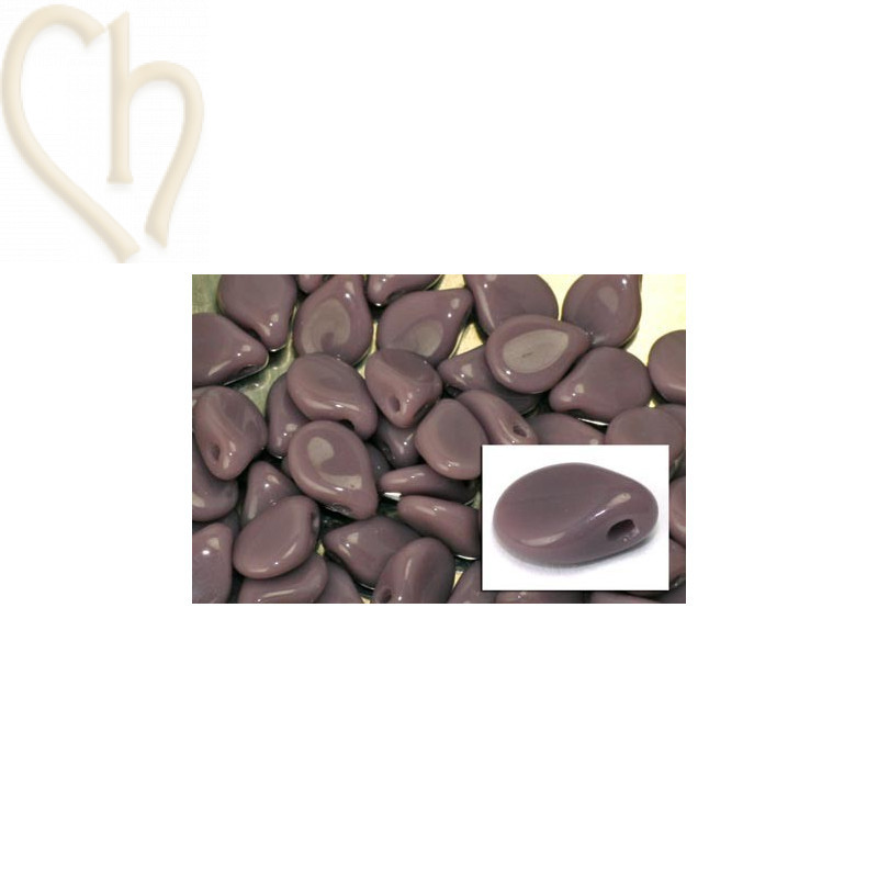 Pip-beads 5*7mm opaque purple