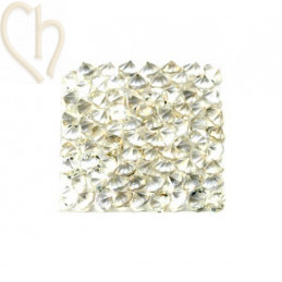 Rocks vierkant 20mm silver shade