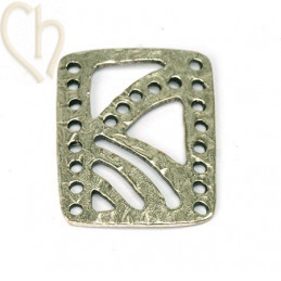 intercallaire rectangle 15*21mm 8-rangs