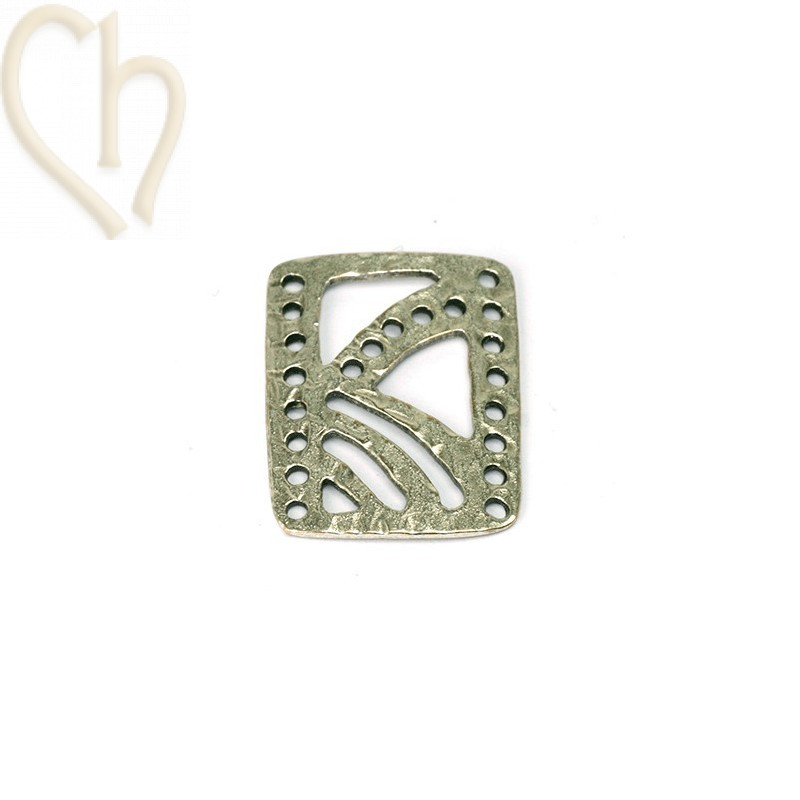 intercallaire rectangle 15*21mm 8-rangs