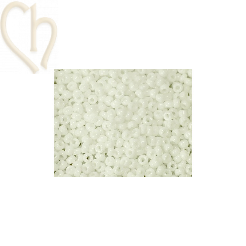 Rocaille 11/0 Miyuki Blanc Opaque