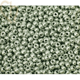 Rocaille 11/0 zilver metal