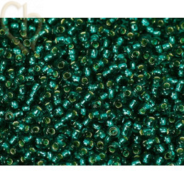 Rocaille 11/0 Canard int. Zilver