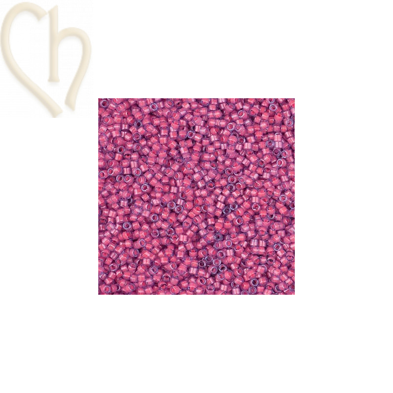 Delica 11/0 5gr.  Luminous Pink Taffy