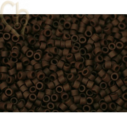 Delica 11/0 5gr.  Opaque Matte Espresso