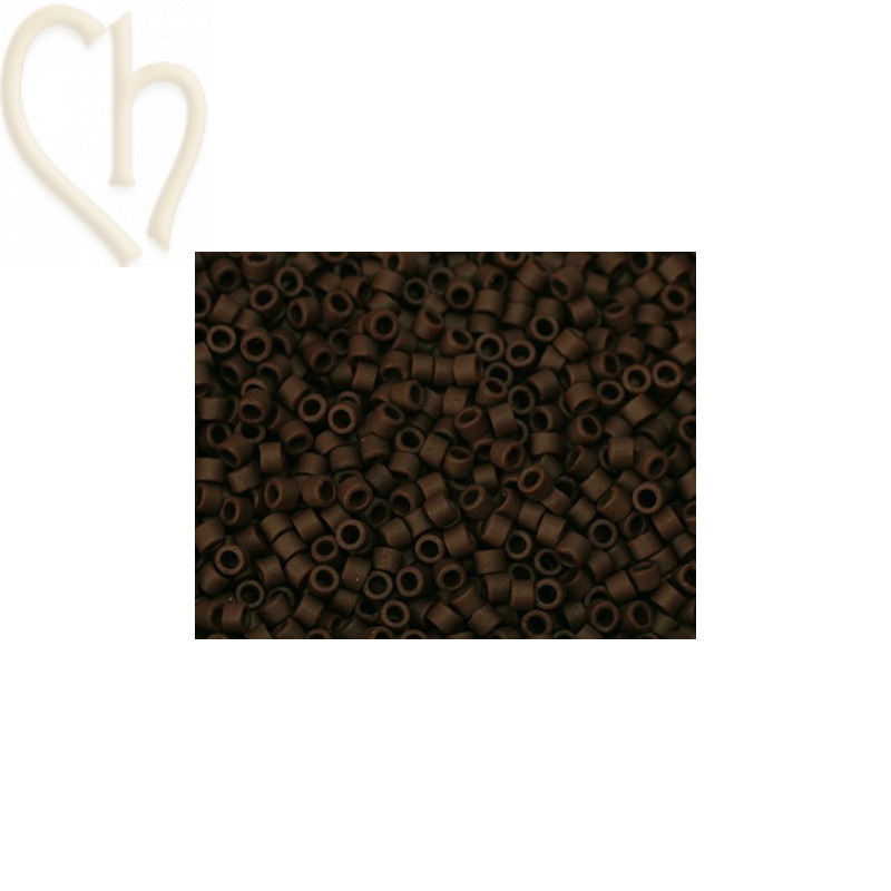 Delica 11/0 5gr.  Opaque Matte Espresso