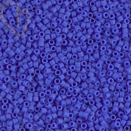 Delica 11/0 5gr.  Opaque mat Cyan Blue
