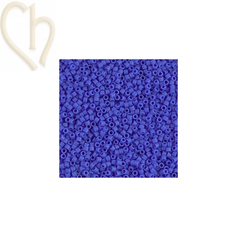 Delica 11/0 5gr. Opaque mat Cyan Blue