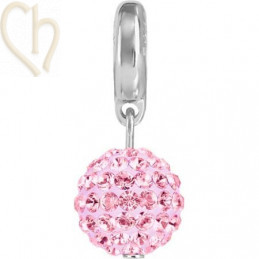 Becharmed Pave Ball 8mm Light Rose (223)