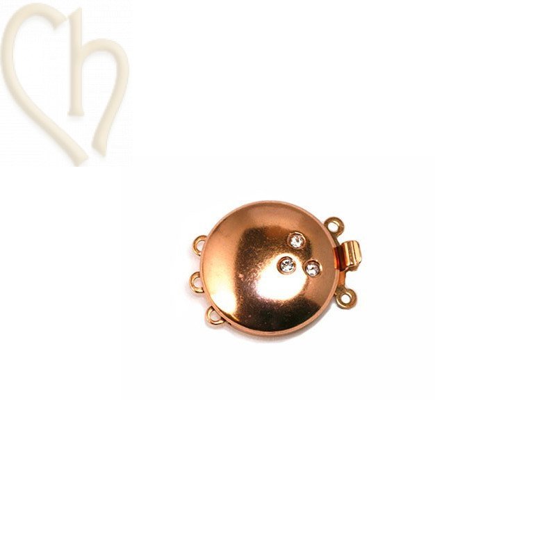 slot met strass 3-rangs