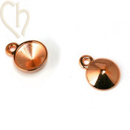 pendentif setting strass rivoli 14mm