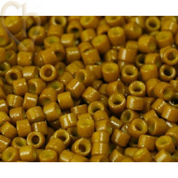 Delica 11/0 5gr.  Opaque dark curry