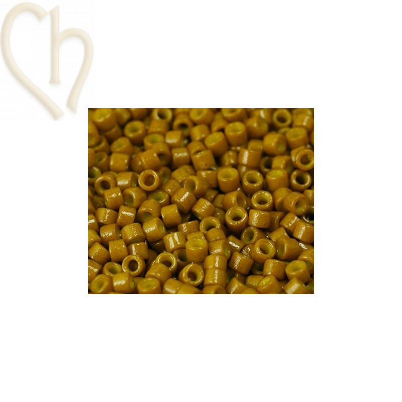 Delica 11/0 5gr. Opaque donker curry