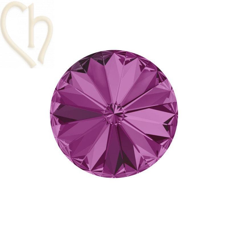 1122 - 08mm Rivoli Swarovski FUCHSIA