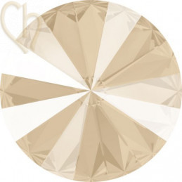 1122 - 14mm Rivoli Swarovski Ivory Cream L106S