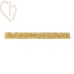 Cristal Fine Rocks Lanière 6cm Golden Shadow