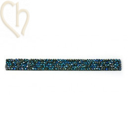 Cristal Fine Rocks Lanière 6cm Bermuda Blue BBL