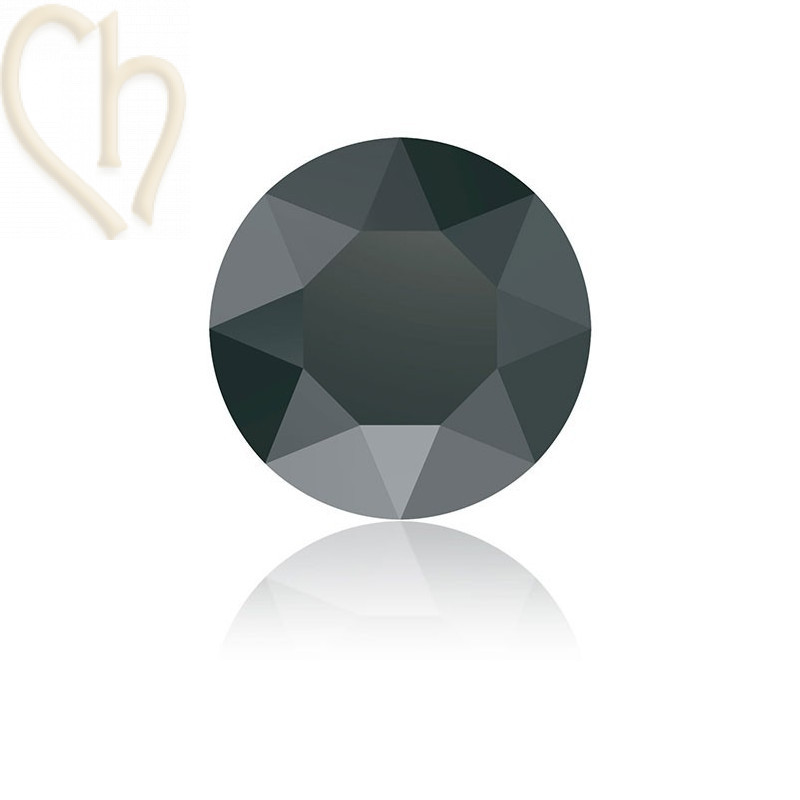 1088 - PP24 - 3mm Jet Hematite HEM