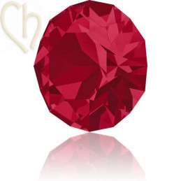 1088 - PP24 - 3mm Ruby unfoiled 501