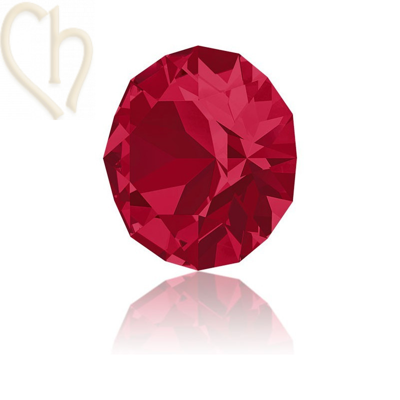 1088 - PP24 - 3mm Ruby unfoiled 501