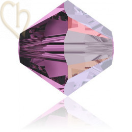 3mm Amethist satin Swarovski Tolletje 204 satin