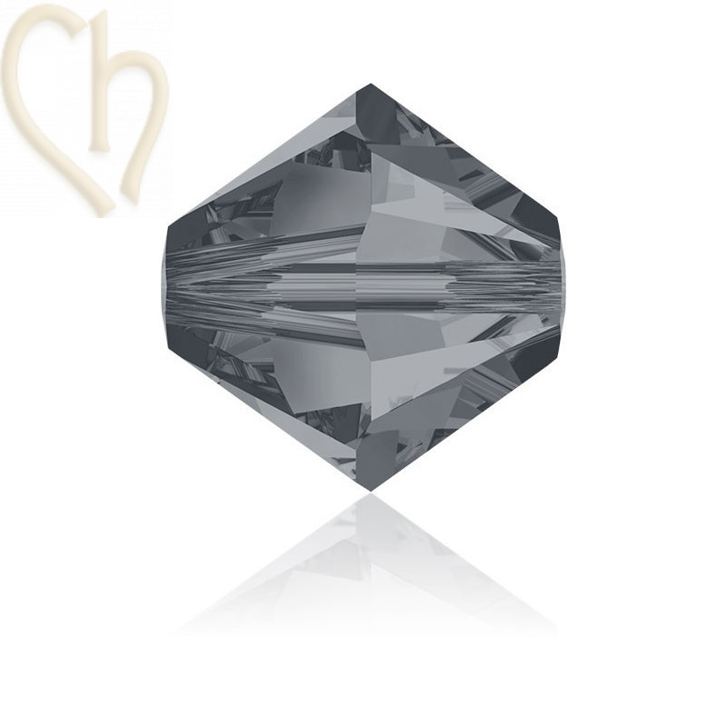 3mm Silver Night Swarovski Tolletje 001SINI