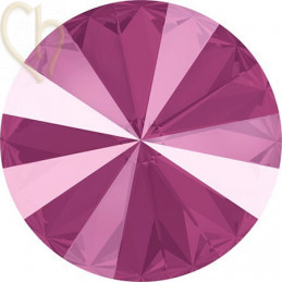 1122 - 14mm Rivoli Swarovski Peony Pink L113S