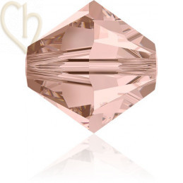 3mm Vintage Rose  Swarovski Bicone 319