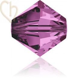 4mm Amethist Swarovski Tolletje 204