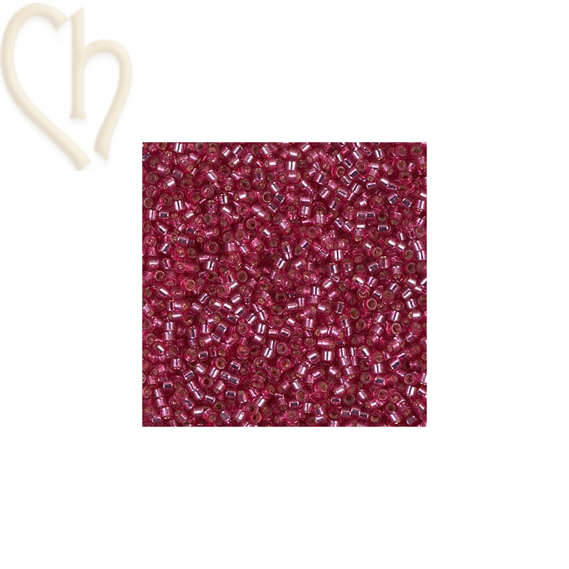 DELICA DYED S/L MED. ROSE