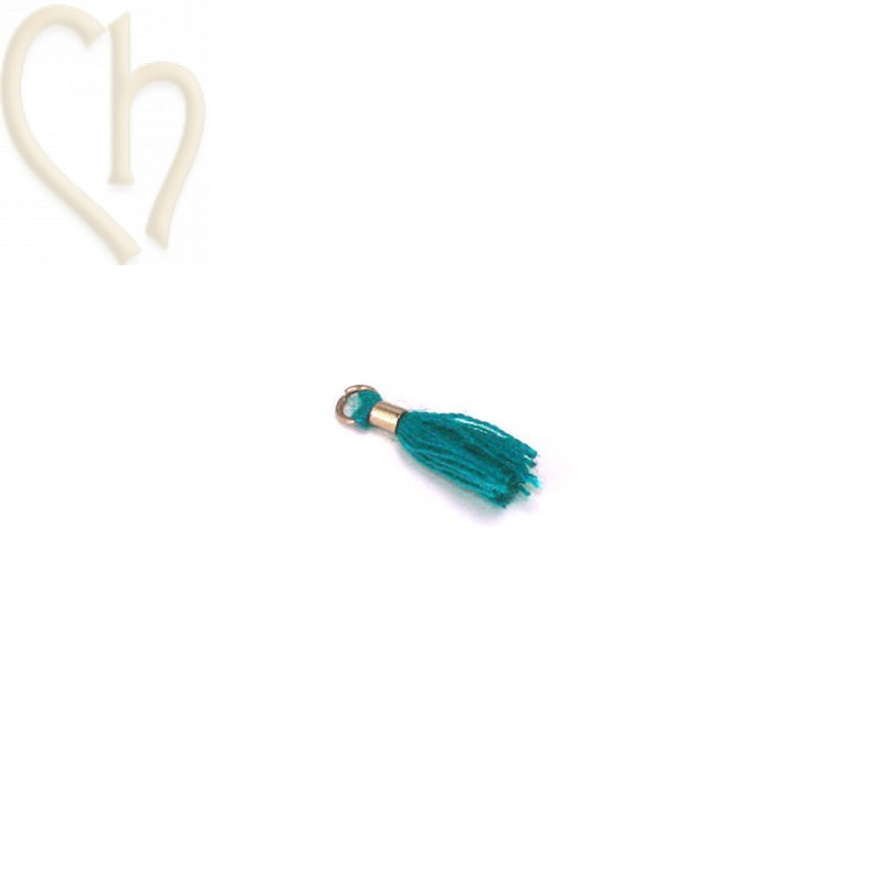 Tassel 15mm turquoise