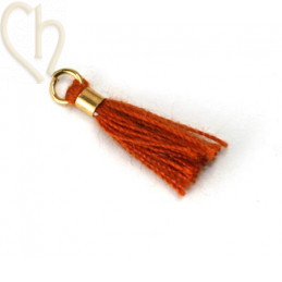 Tassel 15mm orange