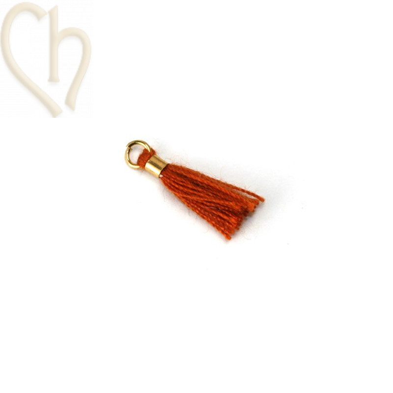 Tassel 15mm orange